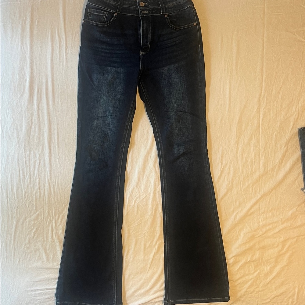 KanCan Dark Wash Flared Jeans